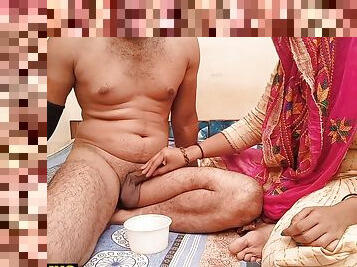 Indian Stepmom Caught Son Watching Porn Video And Fucked Up With Him