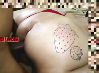 Strawberry Delight In Big Mature Sexy Ssbbw Ass 6 Min