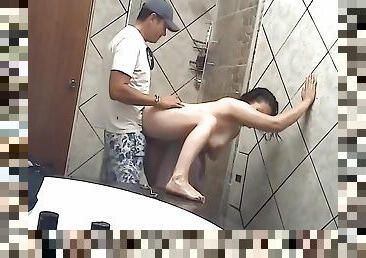 bañando, adulterio, amateur, maduro, madurita-caliente, casero, mamá, cámara, espía, voyeur