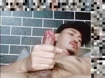 Thai guy jerk off many sperm
