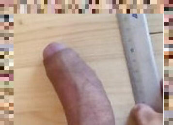 masturbation, étudiante, amateur, énorme-bite, ados, collège, solo, bite