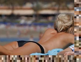 Spies on the beach film girls with lovely tits