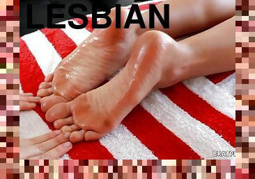 Lesbian Foot Massages - Brat Perversions