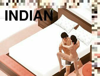 Honey Moon - Full Indian Romantic Fucking Video - Custom Female 3d