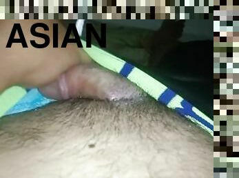 asiatisk, badning, onani, amatør, moden, kæmpestor-pik, spiller, massage, bil, solo