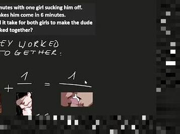HARDCORE MASSIVE THREESOME WORD PROBLEM STRIPPED OFF AND DESTROYED IN 69 SECONDS