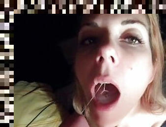 A midnight HUGE LOAD swallow from the past (6 shot)