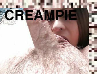 amatör, avsugning, creampie, pov, söt