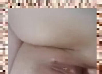 masturbação, orgasmo, cona-pussy, esguincho, esposa, amador, interracial, mulher-madura, caseiro, preto