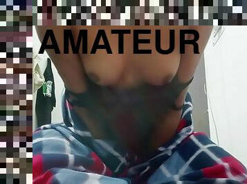 chatte-pussy, amateur, ados, webcam, serrée, solo