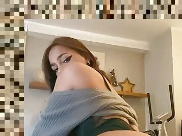 HUGE ass of a cute girl