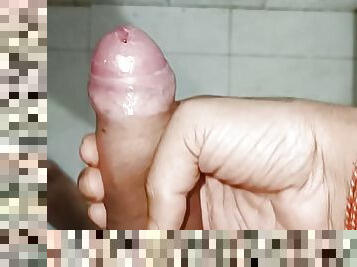fellation, ejaculation-sur-le-corps, énorme-bite, gay, branlette, indien, jeune-18, ejaculation, latex, solo