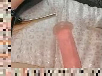 masturbação, orgasmo, cona-pussy, amador, mulher-madura, brinquedo, mãe, ejaculação, excitante, dildo