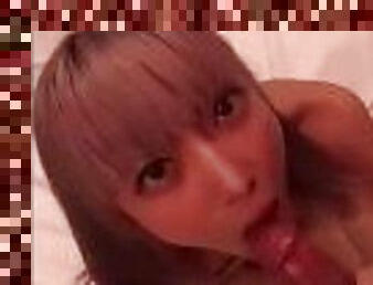 49?Eriko? Japanese Cosplay Girl's footjob & gets creampied