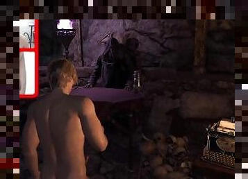 RESIDENT EVIL 4 REMAKE NUDE EDITION COCK CAM GAMEPLAY #4