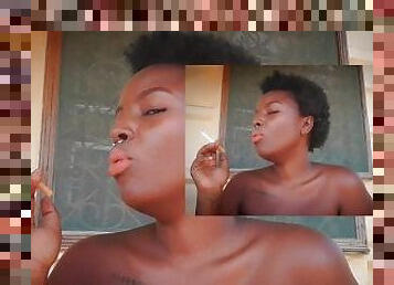 amateur, babes, negra-ebony, natural, fetichista, fumando, africano