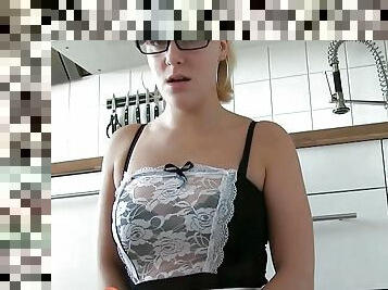 gros-nichons, femme-de-ménage, pisser, chatte-pussy, énorme-bite, hardcore, maison, pornstar, européenne, blonde