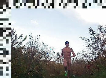 Great morning for a naked run outdoors!