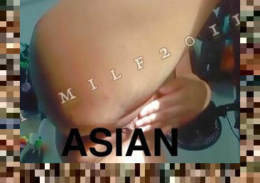 asiatisk, masturbation, orgasm, pissande, publik, fitta-pussy, kvinnligt-sprut, amatör, milf, fetisch