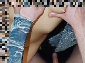 storatuttar, doggy-style, milf, hemmagjord, mamma, massage, par, sprut, fantastisk, hora-whore