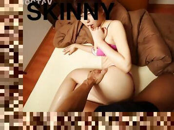 Skinny asian teen POV unforgettable porn movie