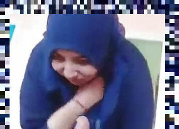 Hijab blowjob