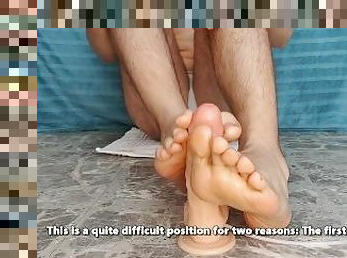 My new series: Footjob Tutorials! I teach you how to give footjobs