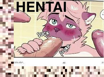 minēts, homoseksuāls, hentai, muskuļots, mirklis