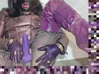 meia-calça, transsexual, amador, tiro-ao-alvo, transsexual-tranny, ejaculação, esperma, fetiche, latex, leite