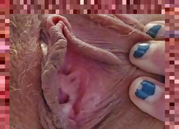 clitoris, äärimmäiset, karvainen, pillu-pussy, amatööri, kotitekoinen, blondi, luonnollinen, tiukka, hollantilainen