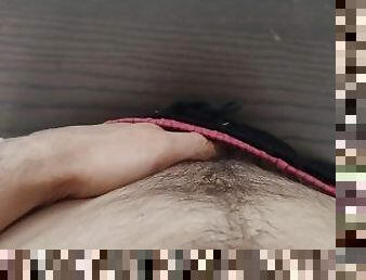 masturbation, orgasme, ejaculation-sur-le-corps, massage, ejaculation, serrée, solo, bite