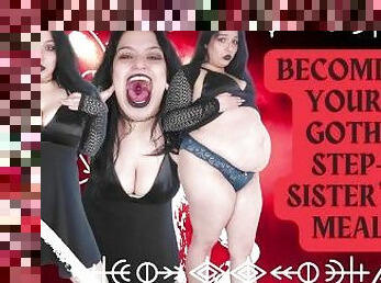 Becoming Your Goth Step-Sister's Meal (Preview)