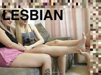 lesbisk, tonåring, bdsm, fötter, kinky, fetisch, förnedring