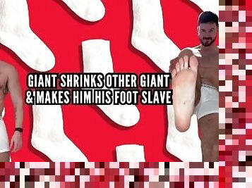 amatör, gay, slav, fötter, ensam, gigant