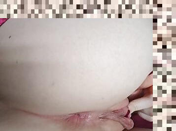 cul, masturbation, orgasme, chatte-pussy, amateur, ados, massage, solo, humide