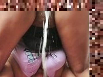 masturbation, orgasm, smal, kvinnligt-sprut, anal, mörkhyad, lesbisk, milf, japansk, samling