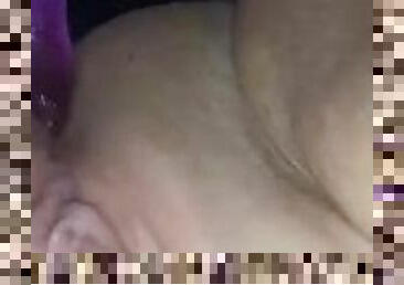 clito, masturbation, amateur, anal, jouet, belle-femme-ronde, joufflue, double, solo