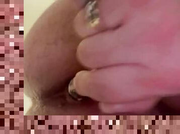 masturbation, amateur, anal, gode, solo