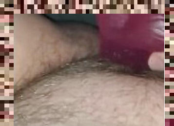 gros-nichons, poilue, masturbation, amateur, jouet, belle-femme-ronde, solo