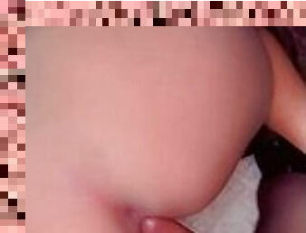 cul, amateur, ejaculation-sur-le-corps, énorme-bite, milf, ejaculation-interne, plage, chienne, bite