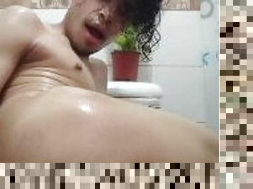 mandi, amateur, dubur, homoseksual, muda18, alat-mainan-untuk-kemaluan, solo, gay