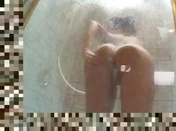 pantat, mandi, payudara-besar, jenis-pornografi-milf, bintang-porno, berciuman, mandi-shower, basah, berambut-cokelat, menggoda