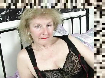 мастурбація, колготки, бабуся-granny, піхва, дражнити