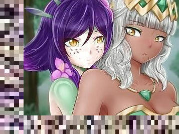 Finding Neeko and Qiyana in the Woods (LoL Hentai Joi) (Vanilla, Tsundere, Light Armpits)