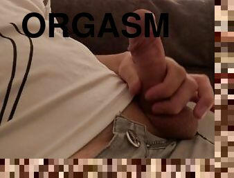 masturbation, orgasm, amatör, cumshot, tonåring, hardcore, hemmagjord, avrunkning, juckande, pov