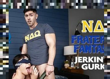 Hot Pledge Fucks Muscle Hunk Fratboy - Nico Coopa, Cameron Neuton - NextDoorStudios