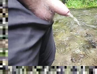 Piss in the river
