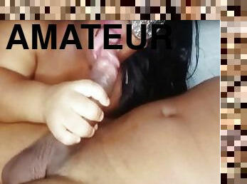 masturbation, amateur, par-voie-orale