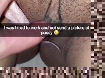 boyfriend discovers cheating on his girlfriend's snapchat with her boss