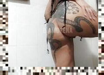 traseiros, teta-grande, amador, anal, brinquedo, brasil, sozinho, morena, tatuagem